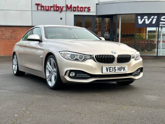 BMW 4 Series 2.0 420i Luxury 2dr Auto Coupe Petrol Silver